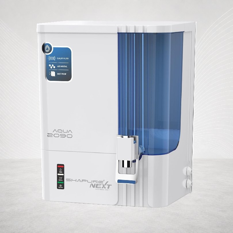 Aqua 2090 RO+UV+Alkaline+Copper+Zinc+TDS Controller Water Purifier – 10L (Blue)
