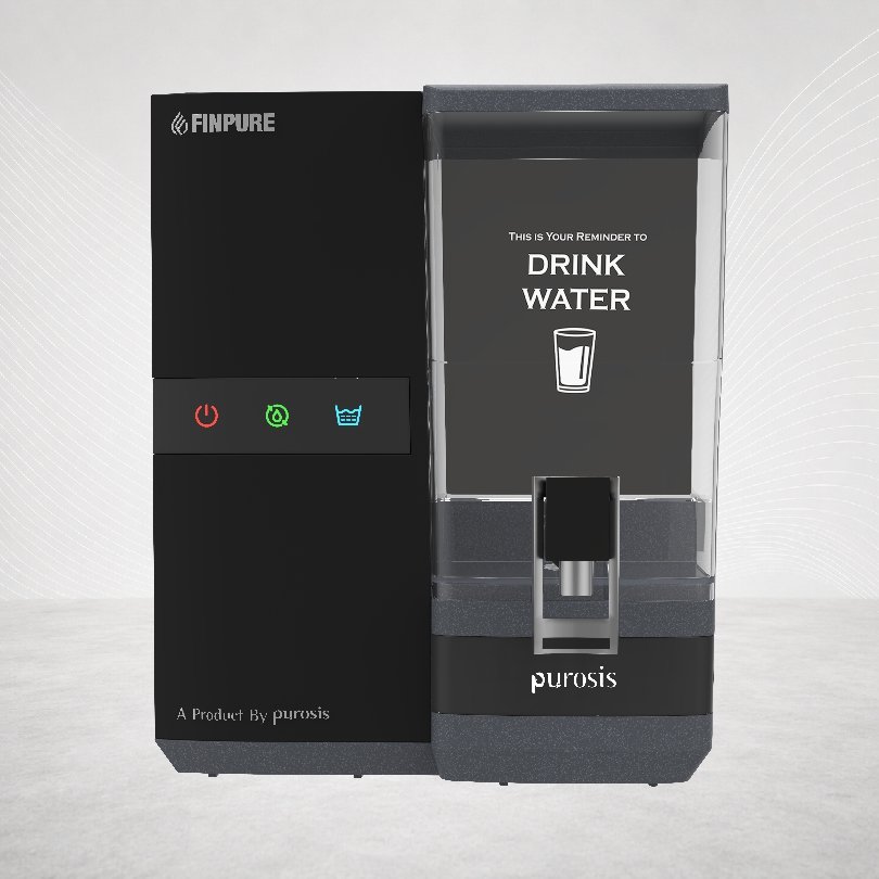 Finpure Smart RO Water Purifier (Metallic Black)