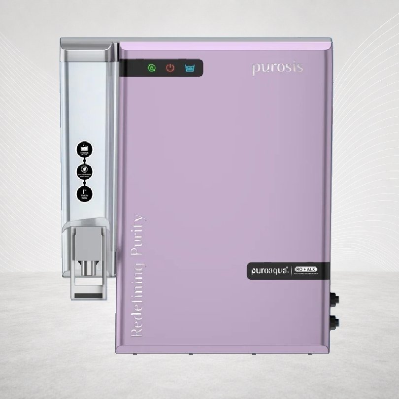 Purosis Puroaqua Plus RO + Alkaline Water Purifier (Lavender Green)