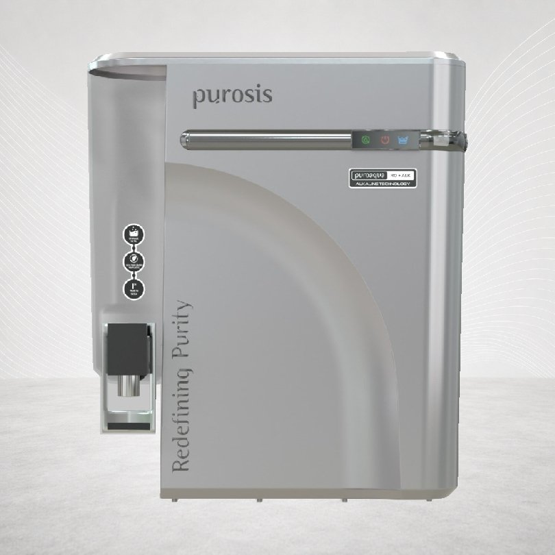 Purosis Puroaqua RO + Alkaline Water Purifier (Premium Silver)