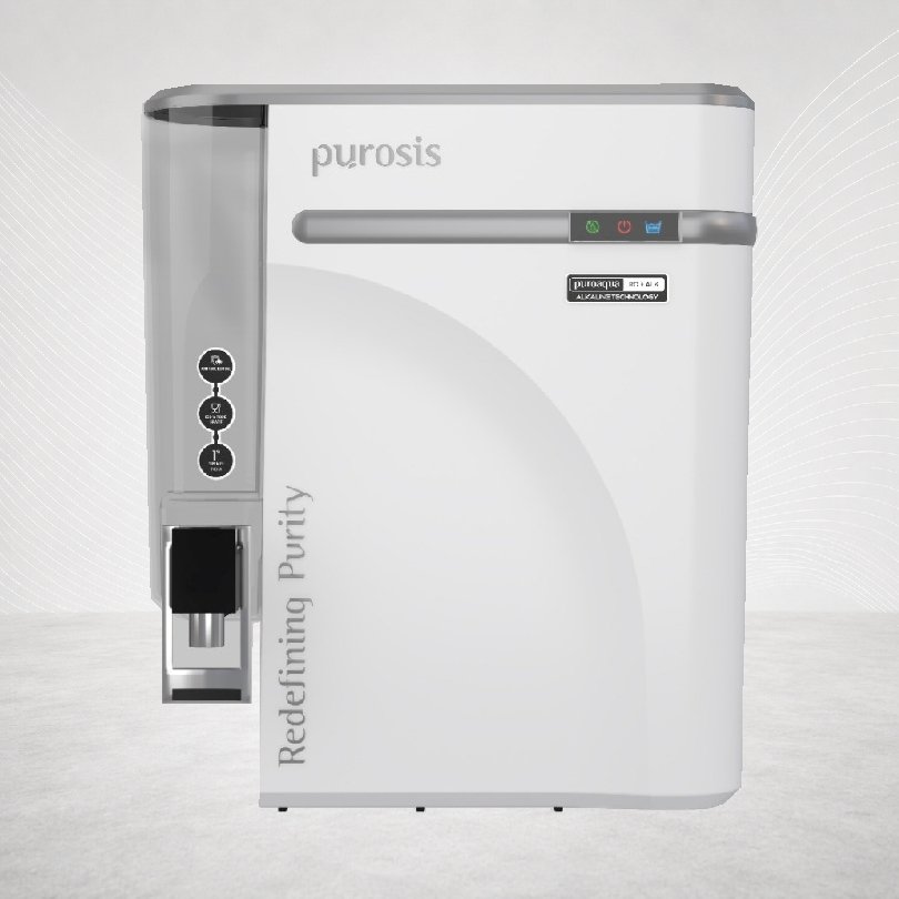 Purosis Puroaqua RO + Alkaline Water Purifier (Apple White)