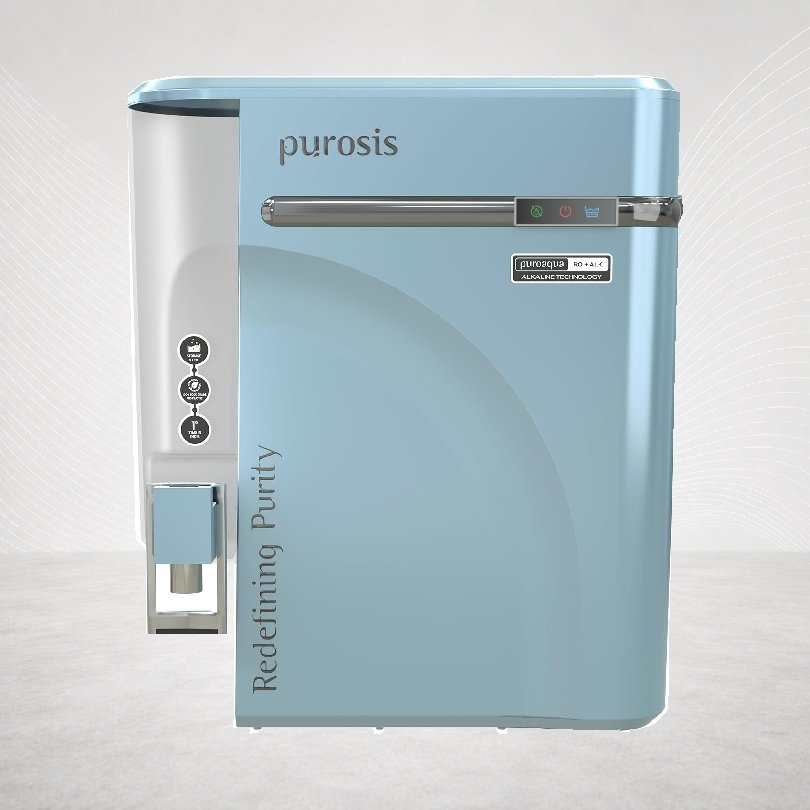 Purosis Puroaqua RO + Alkaline Water Purifier (Ocean Blue)