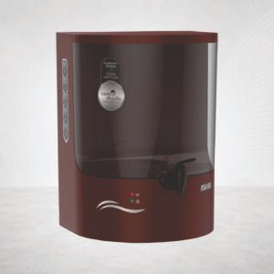 AQUASOUL Dolphin RO 9L Smart Disinfection RO+Copper+Zinc+Alkaline Multistage Purification Water Purifier (Cherry Red)