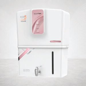 Aqua Moor Digital Display Water Purifier, Copper With Zinc Alkaline Technology, White + Pink Acrylic - 505